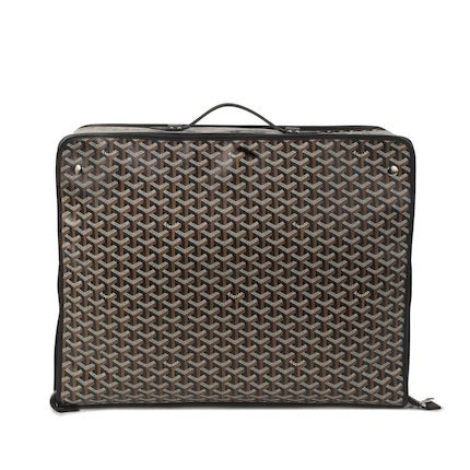 GOYARD Goyardine Caravelle 50 Folding Suitcase 